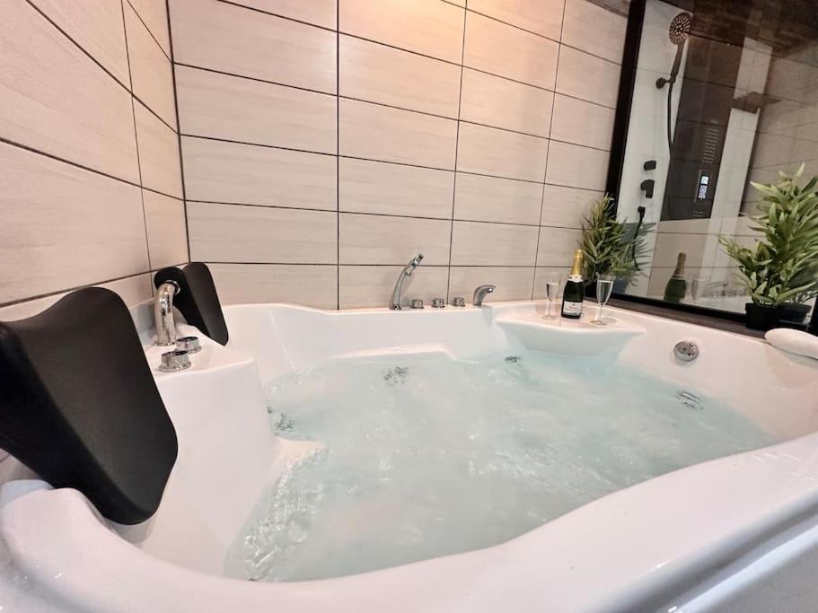 E Servagnat T3 Luxe Avec Sauna Jacuzzi Et Hammam Épernay Exterior foto