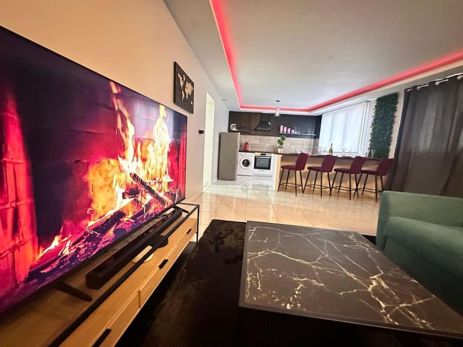 E Servagnat T3 Luxe Avec Sauna Jacuzzi Et Hammam Épernay Exterior foto